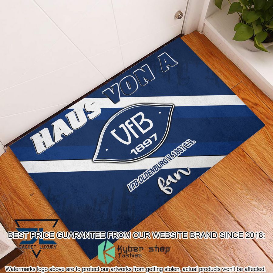 Haus Von A VfB Oldenburg v. 1897 e.V Fan Doormat 3 Haus Von A VfB Oldenburg v. 1897 e.V Fan Doormat word3