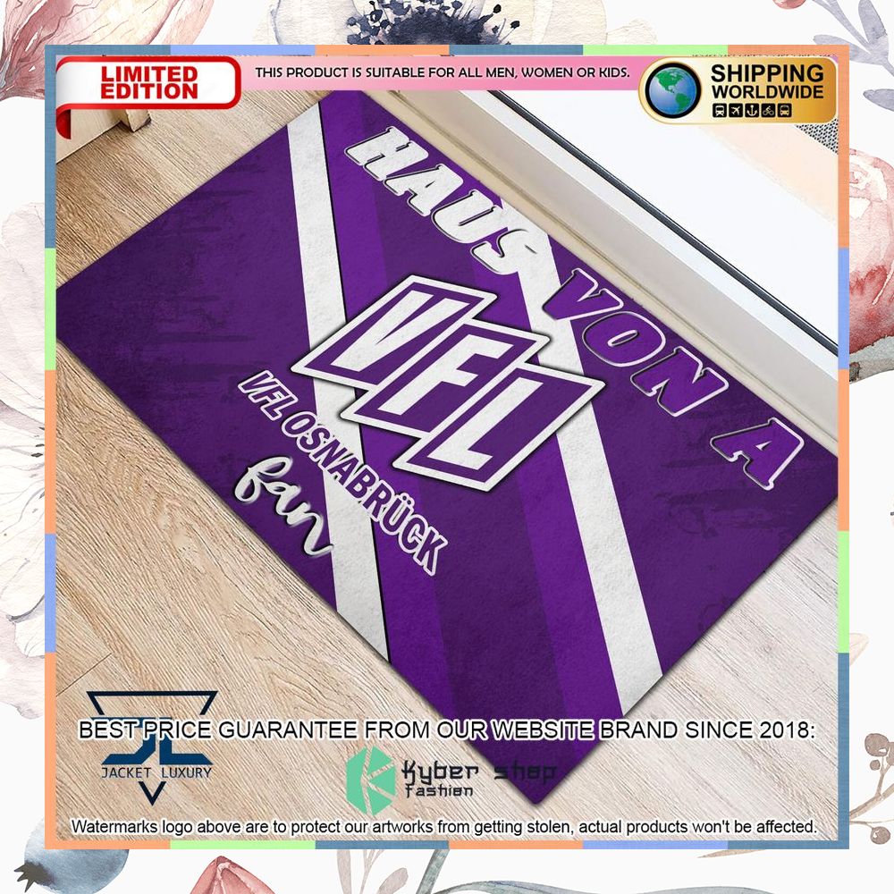 Haus Von A VfL Osnabruck Fan Doormat 5 Haus Von A VfL Osnabruck Fan Doormat word1