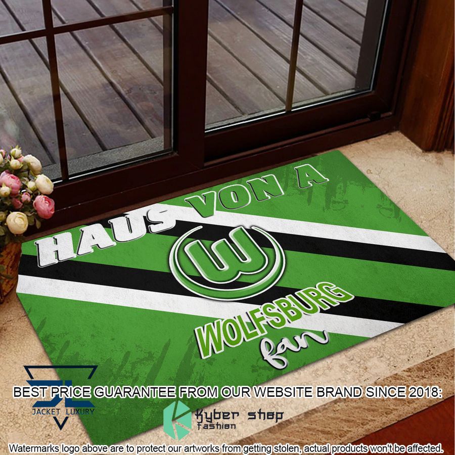 Haus Von A VfL Wolfsburg Fan Doormat