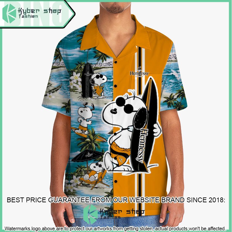 hennessy snoopy hawaiian shirt and shorts 2 864