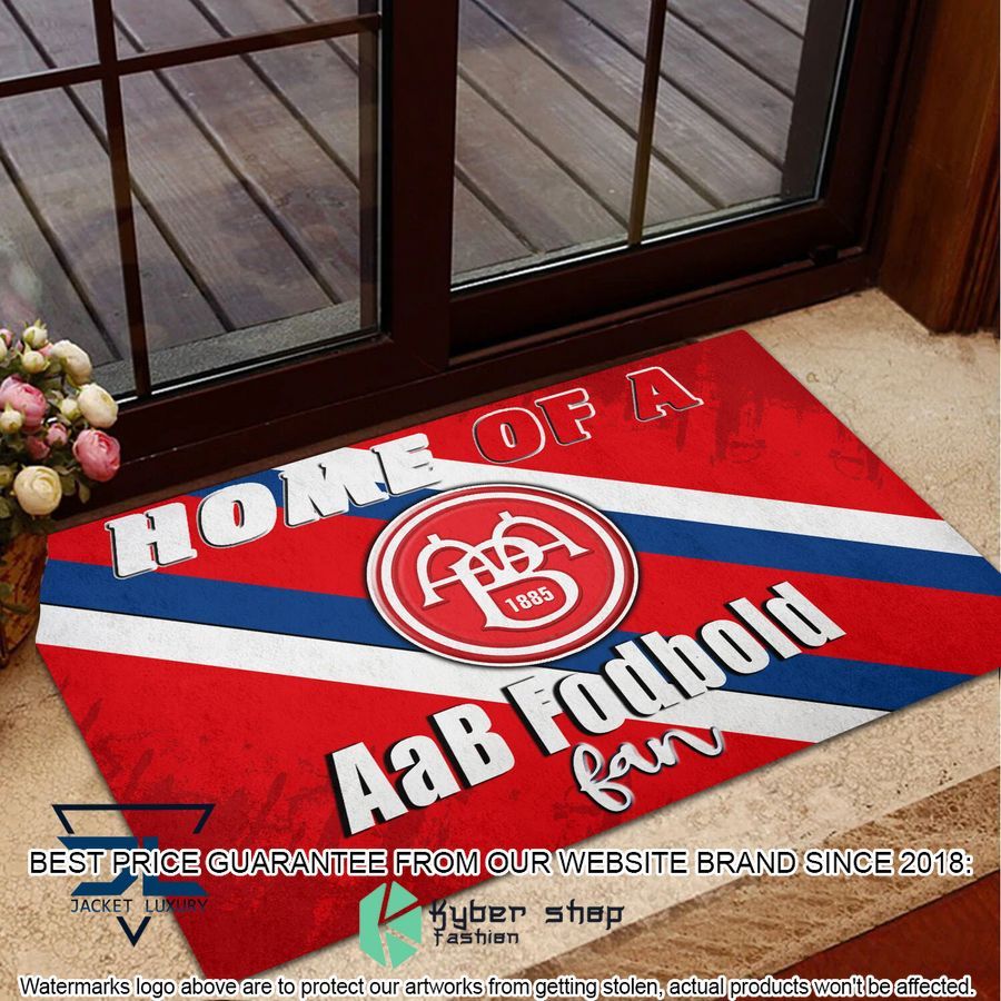 Home Of A AaB Fodbold Fan Doormat