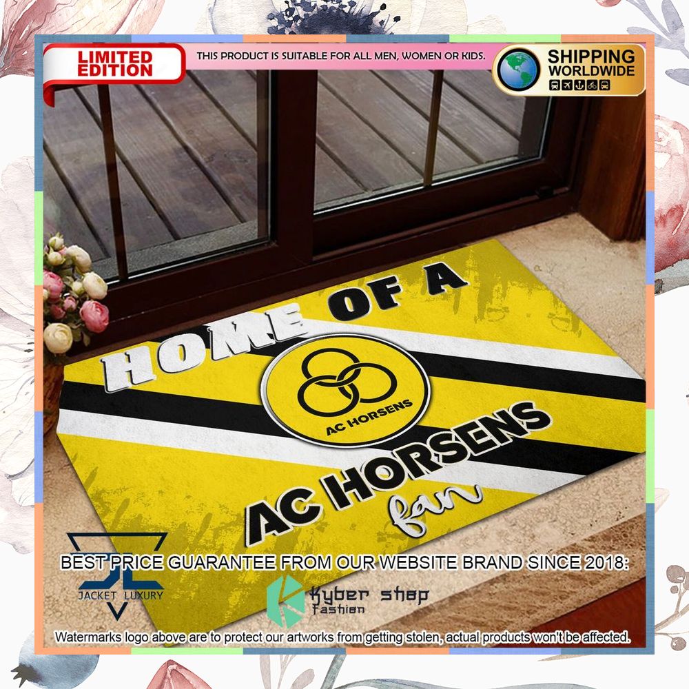 Home Of A AC Horsens Fan Doormat 4 Home Of A AC Horsens Fan Doormat word3