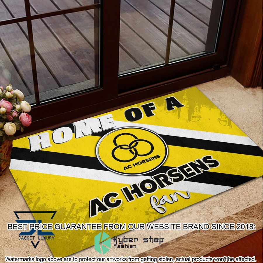 Home Of A AC Horsens Fan Doormat
