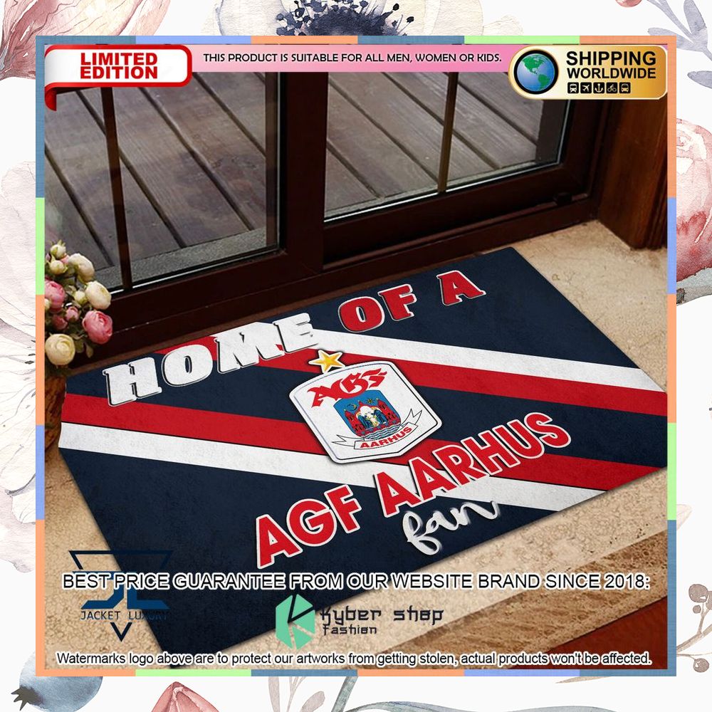 Home Of A AGF Fodbold Fan Doormat 4 Home Of A AGF Fodbold Fan Doormat word3