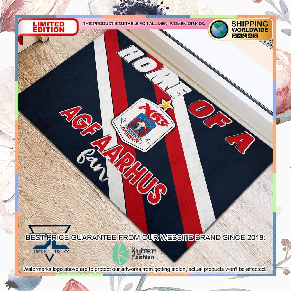 Home Of A AGF Fodbold Fan Doormat 5 Home Of A AGF Fodbold Fan Doormat word3
