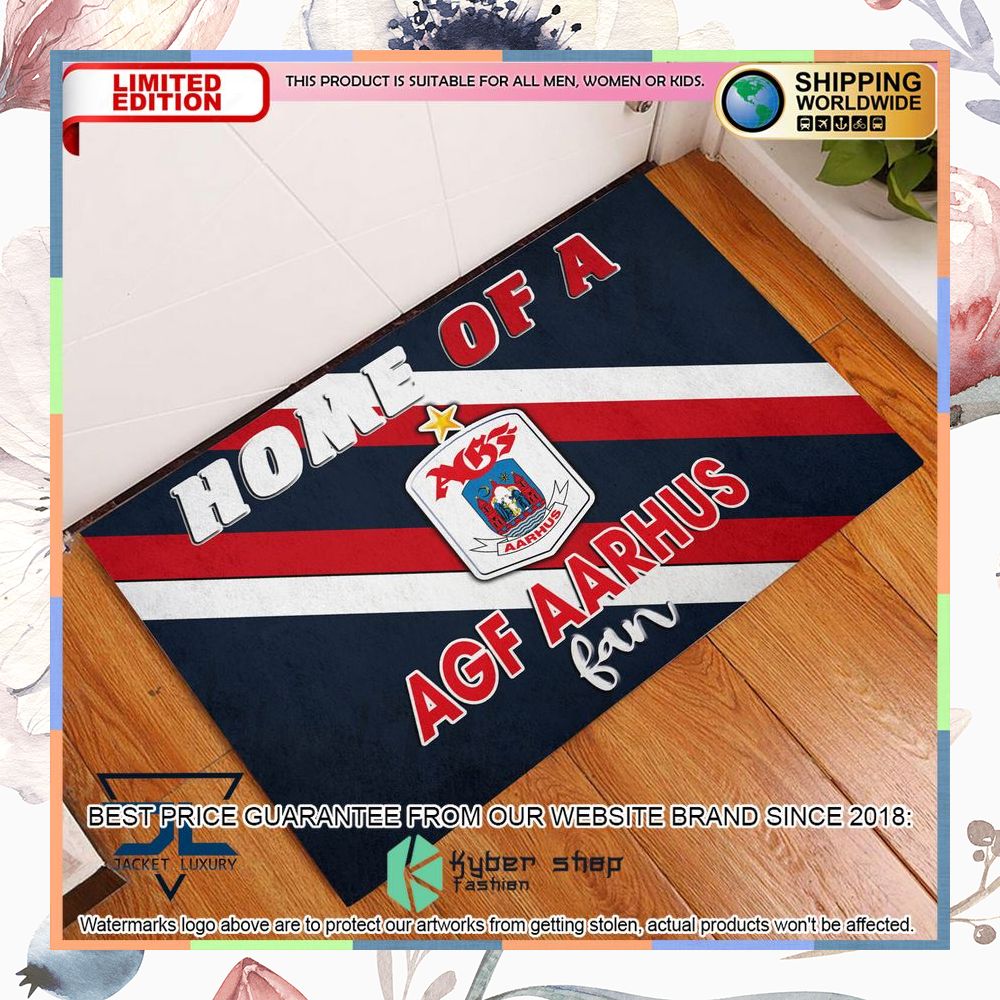 Home Of A AGF Fodbold Fan Doormat 6 Home Of A AGF Fodbold Fan Doormat word3
