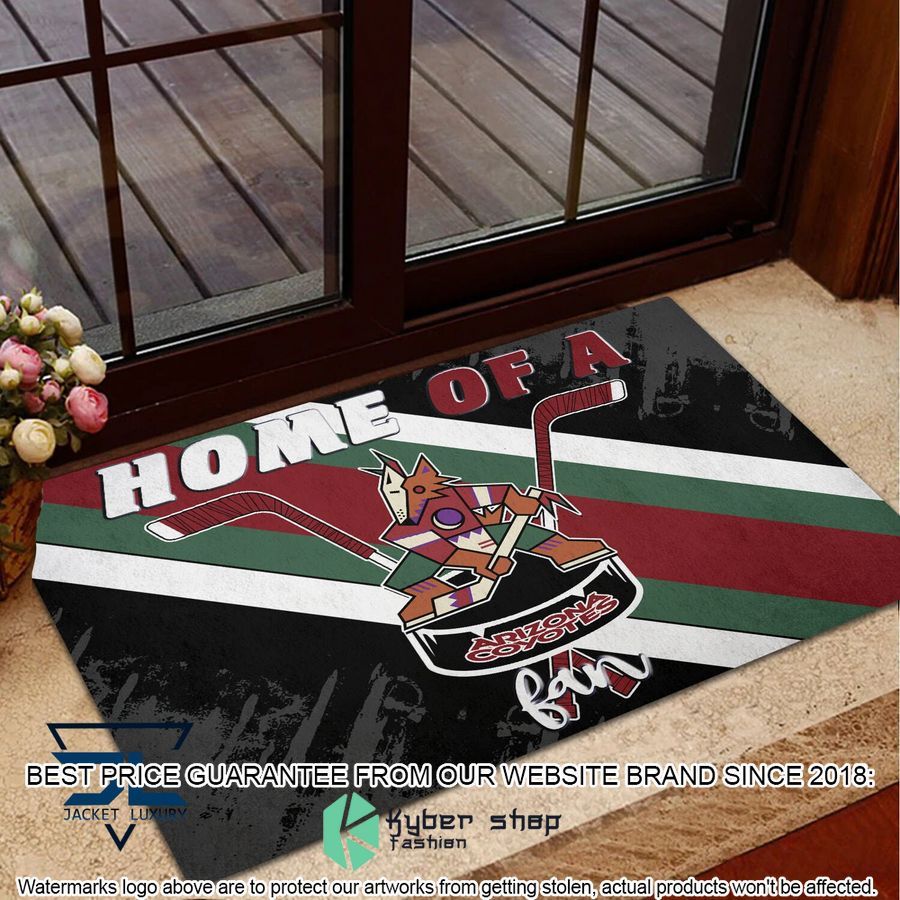 Home Of A Arizona Coyotes Fan Doormat