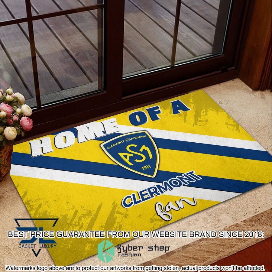 Home Of A ASM Clermont Auvergne Fan Doormat