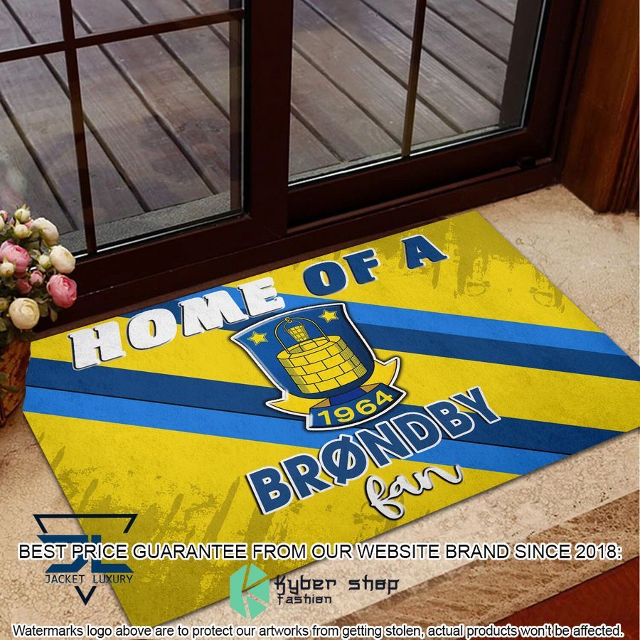 Home Of A Brondby IF Fan Doormat