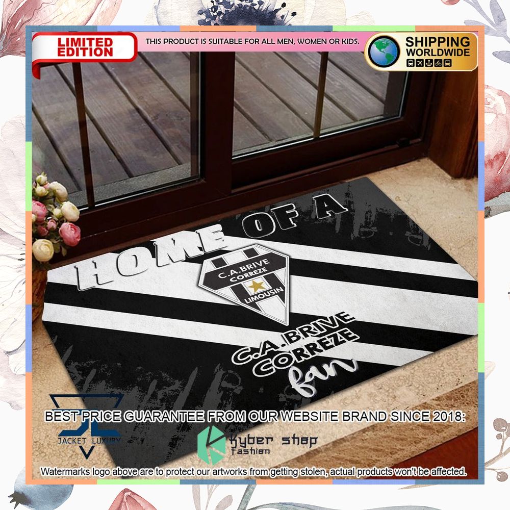 Home Of A CA Brive Fan Doormat 3 Home Of A CA Brive Fan Doormat word3