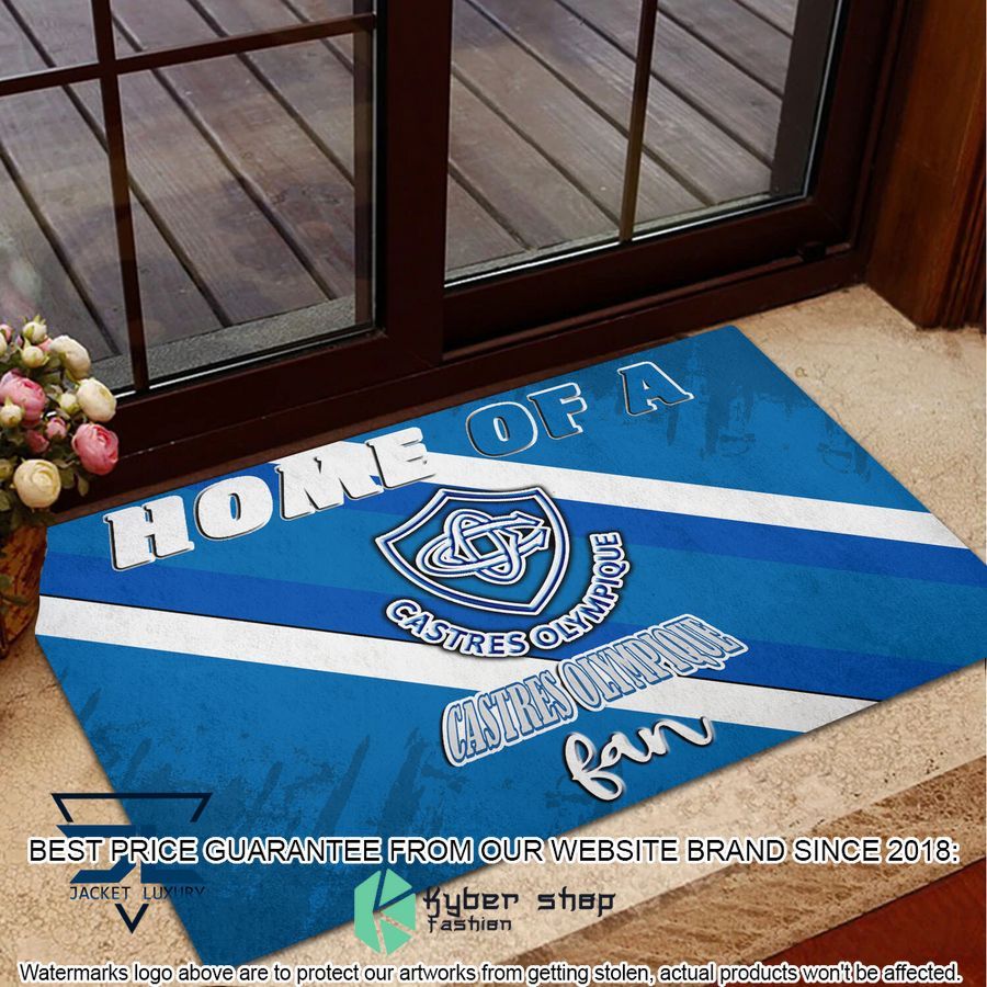 Home Of A Castres Olympique Fan Doormat
