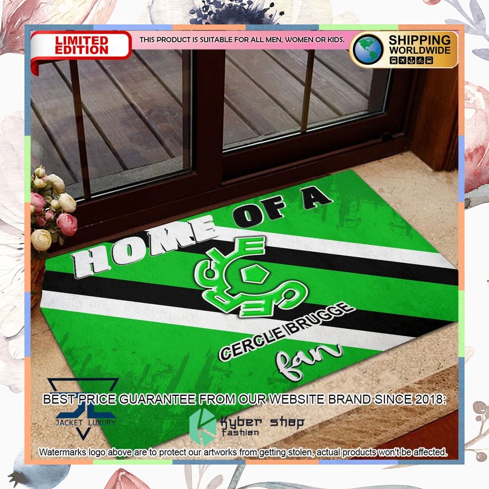 Home Of A Cercle Brugge K.SV Fan Doormat 3 Home Of A Cercle Brugge K.SV Fan Doormat word3