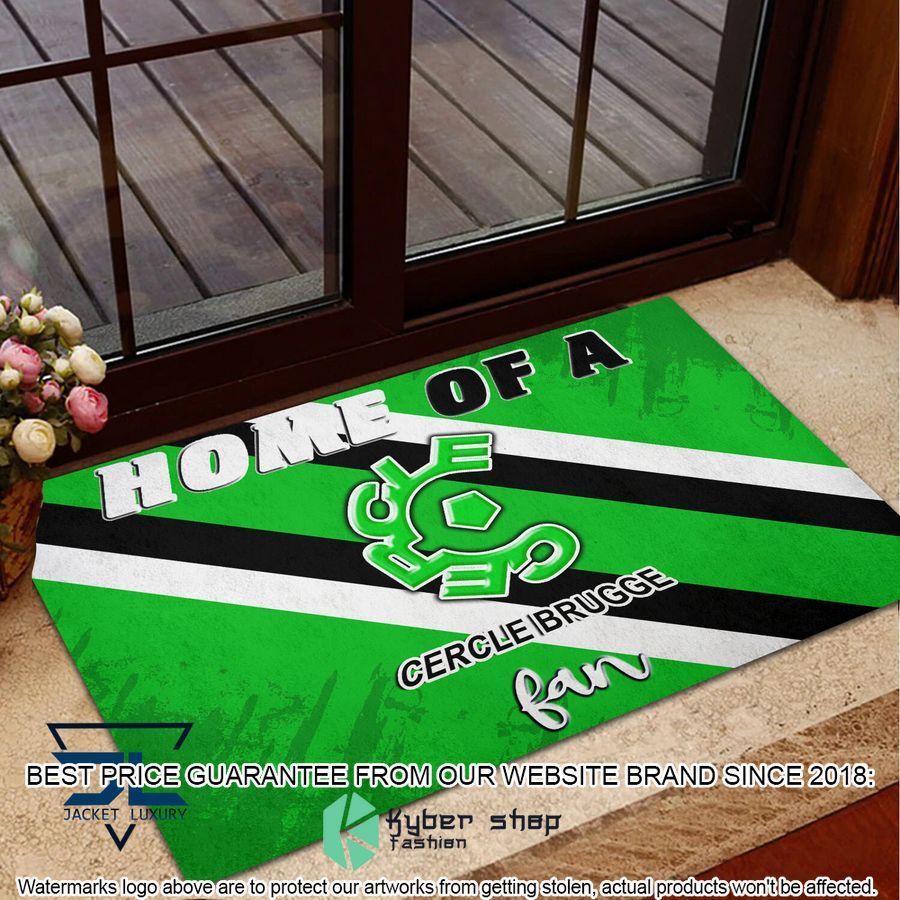 Home Of A Cercle Brugge K.SV Fan Doormat