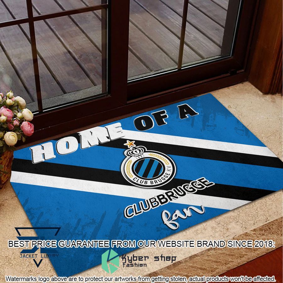 Home Of A Club Brugge KV Fan Doormat