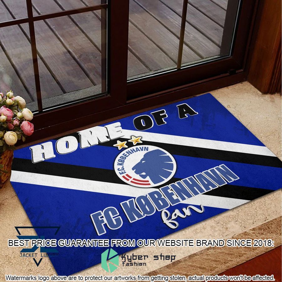 Home Of A F.C. Kobenhavn Fan Doormat