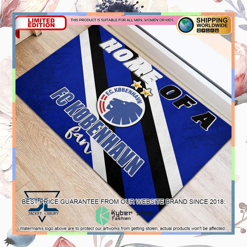 Home Of A F.C. Kobenhavn Fan Doormat 4 Home Of A F.C. Kobenhavn Fan Doormat word1