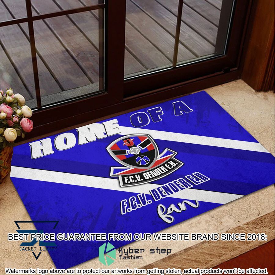 Home Of A F.C.V. Dender E.H Fan Doormat