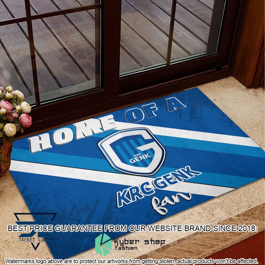 Home Of A K.R.C. Genk Fan Doormat