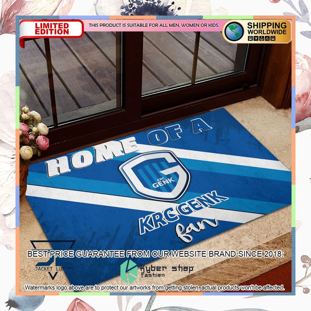 Home Of A K.R.C. Genk Fan Doormat 4 Home Of A K.R.C. Genk Fan Doormat word1