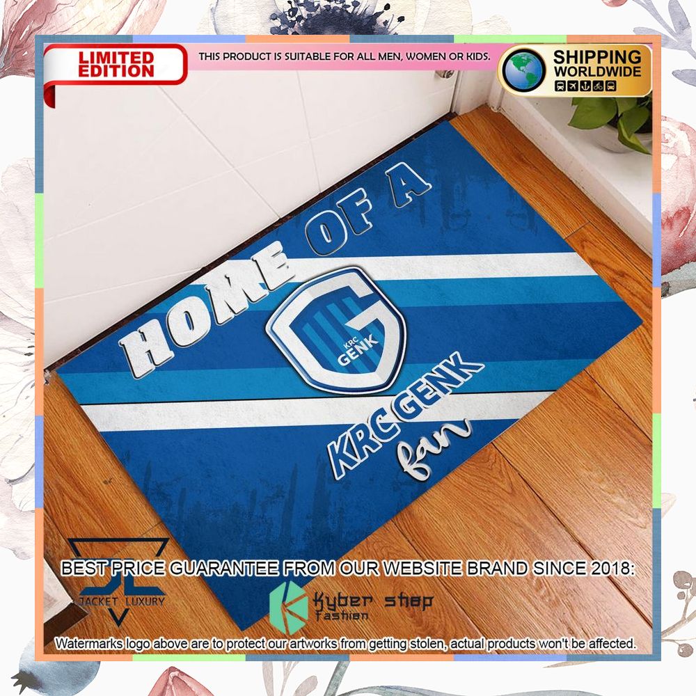 Home Of A K.R.C. Genk Fan Doormat 6 Home Of A K.R.C. Genk Fan Doormat word1