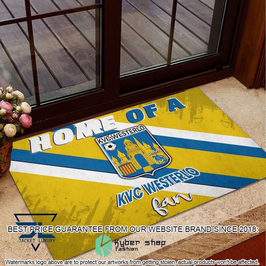 Home Of A K.V.C. Westerlo Fan Doormat