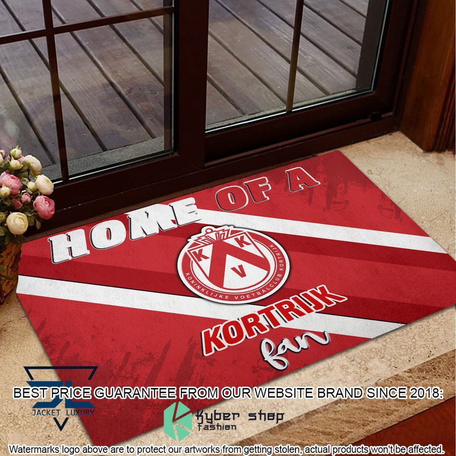 Home Of A K.V. Kortrijk Fan Doormat
