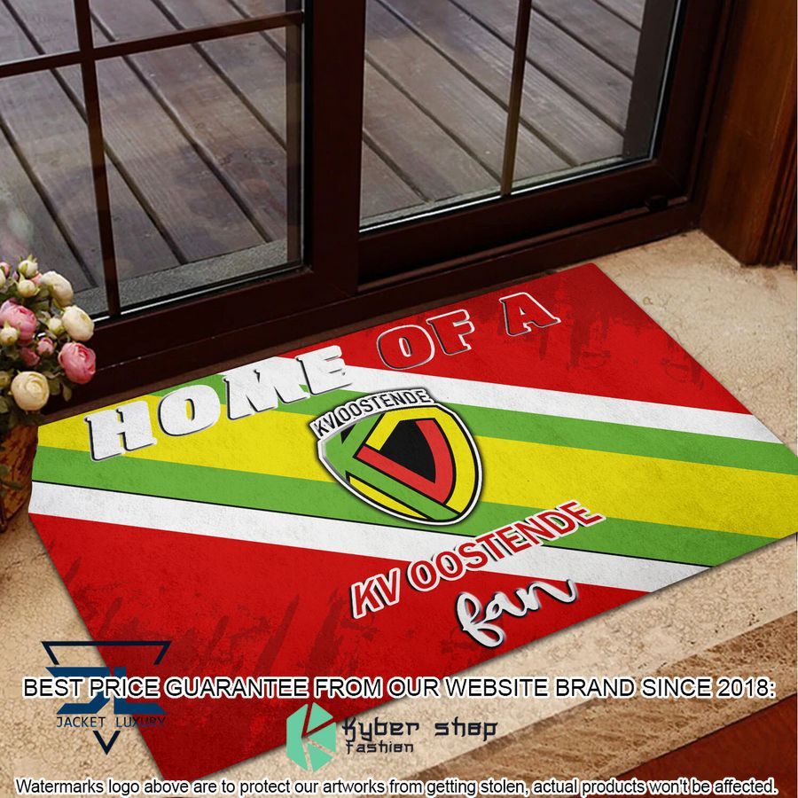 Home Of A KV Oostende Fan Doormat