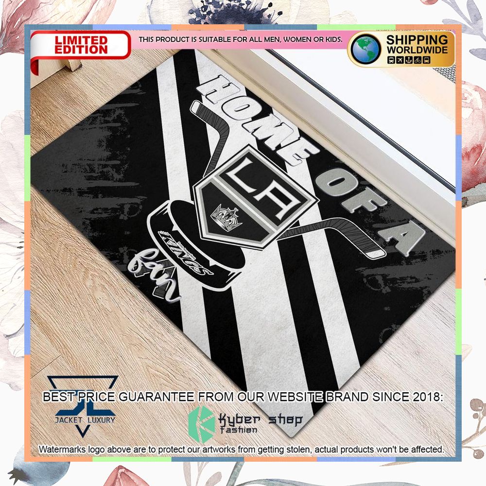 Home Of A Los Angeles Kings Fan Doormat 5 Home Of A Los Angeles Kings Fan Doormat word2