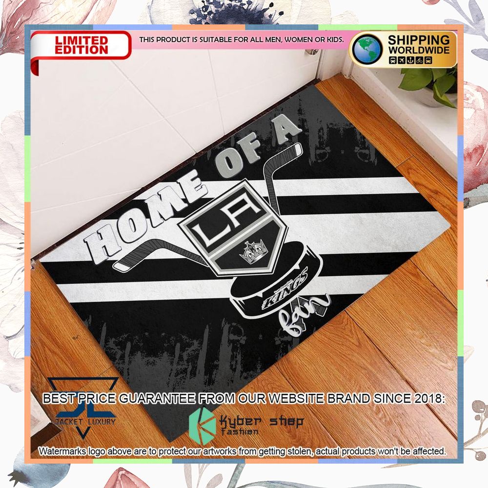 Home Of A Los Angeles Kings Fan Doormat 6 Home Of A Los Angeles Kings Fan Doormat word2