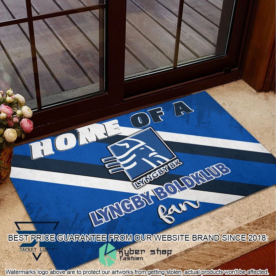 Home Of A Lyngby Boldklub Fan Doormat
