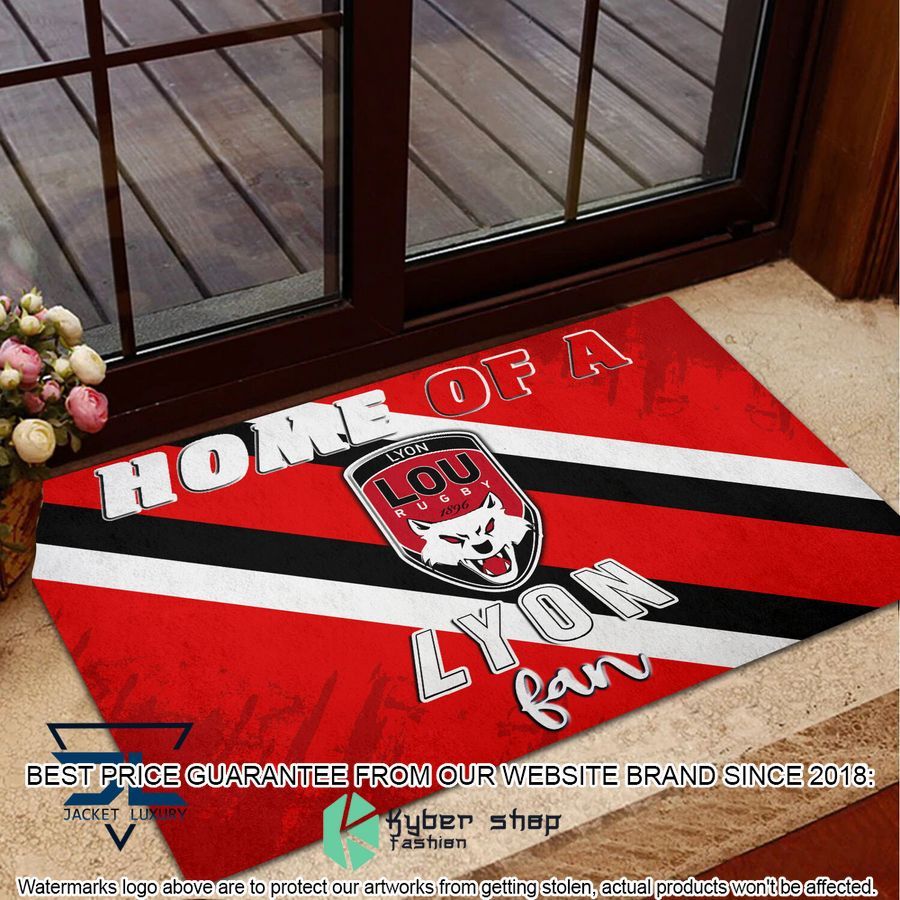 Home Of A Lyon OU Fan Doormat