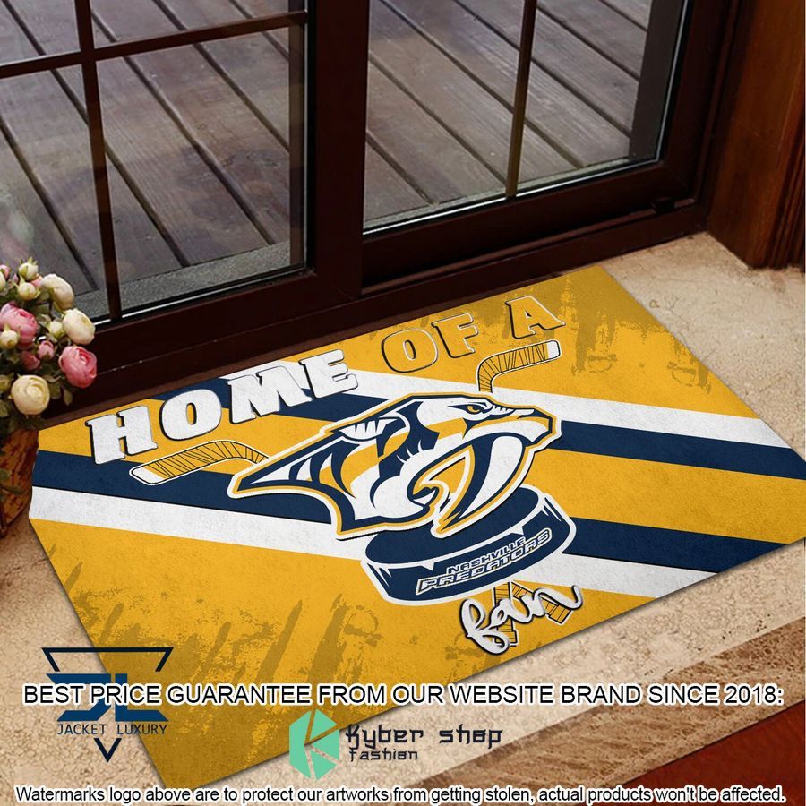 Home Of A Nashville Predators Fan Doormat