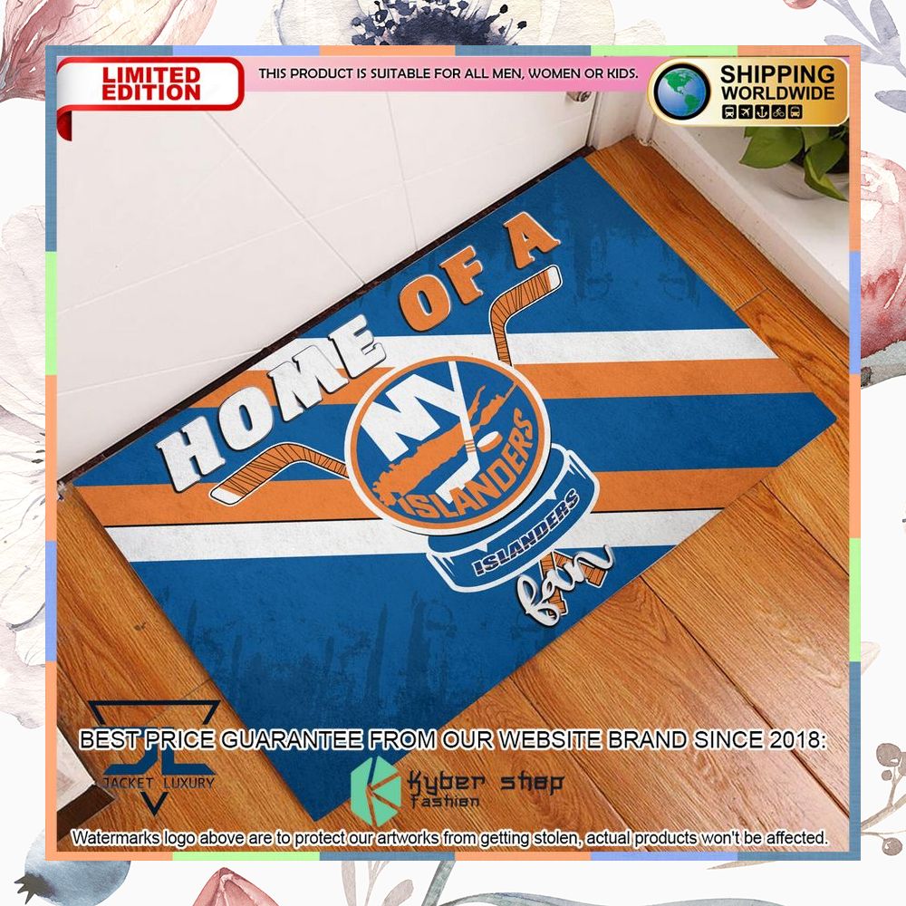 Home Of A New York Islanders Fan Doormat 4 Home Of A New York Islanders Fan Doormat word3
