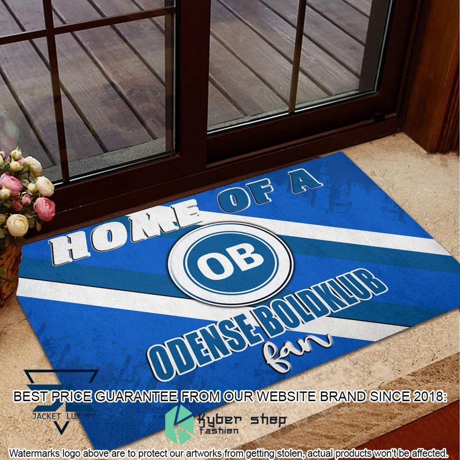 Home Of A Odense Boldklub Fan Doormat