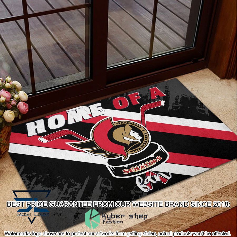 Home Of A Ottawa Senators Fan Doormat