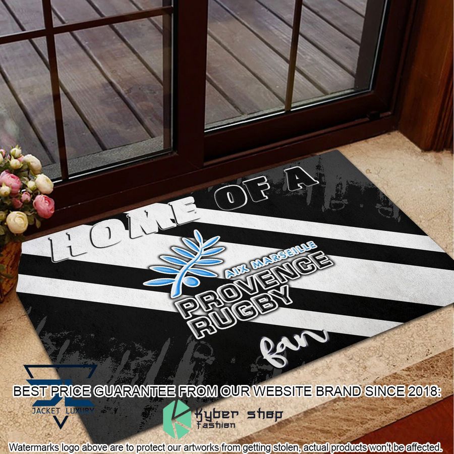 Home Of A Provence Rugby Fan Doormat