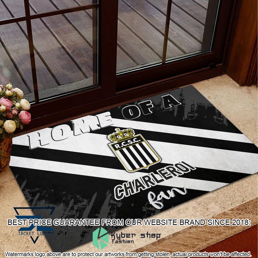 Home Of A R. Charleroi S.C Fan Doormat