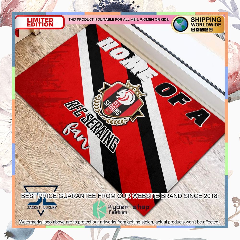 Home Of A R.F.C. Seraing Fan Doormat 5 Home Of A R.F.C. Seraing Fan Doormat word3
