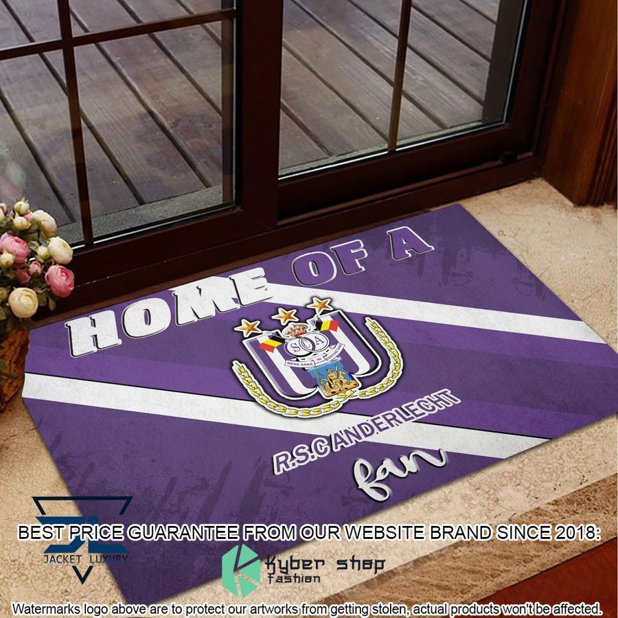Home Of A R.S.C. Anderlecht Fan Doormat