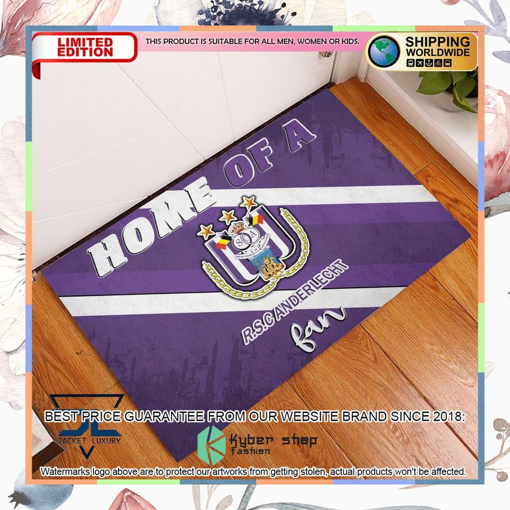 Home Of A R.S.C. Anderlecht Fan Doormat 6 Home Of A R.S.C. Anderlecht Fan Doormat word3