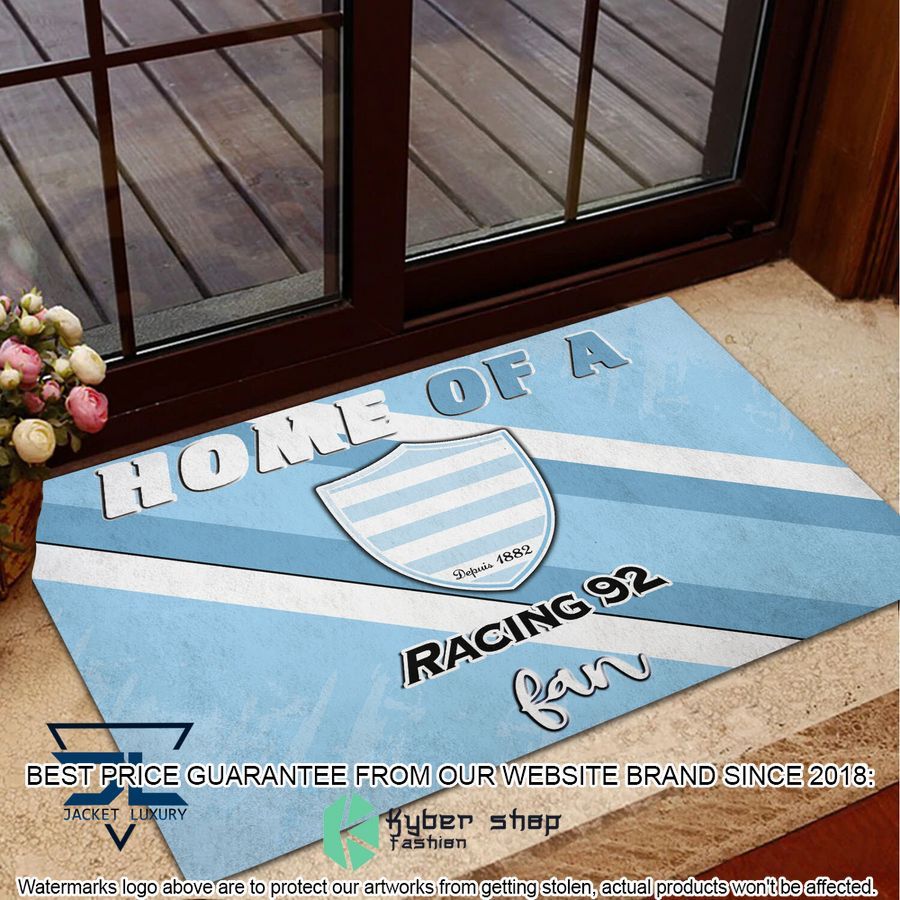 Home Of A Racing 92 Fan Doormat