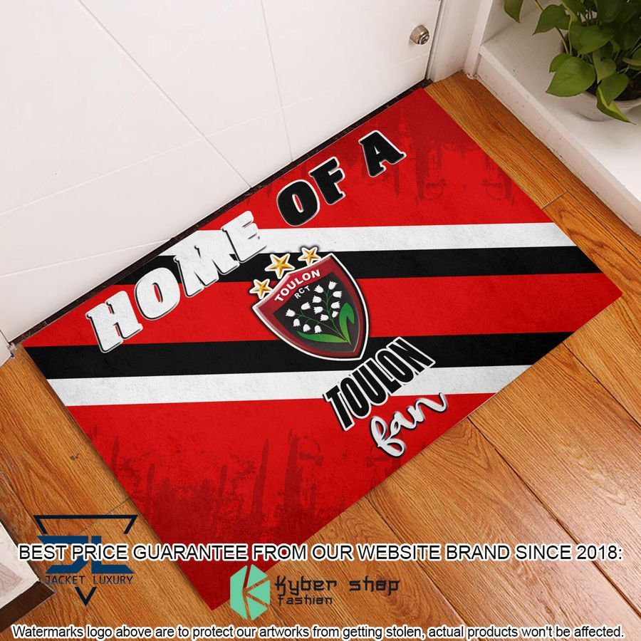 Home Of A RC Toulonnais Fan Doormat 3 Home Of A RC Toulonnais Fan Doormat word3