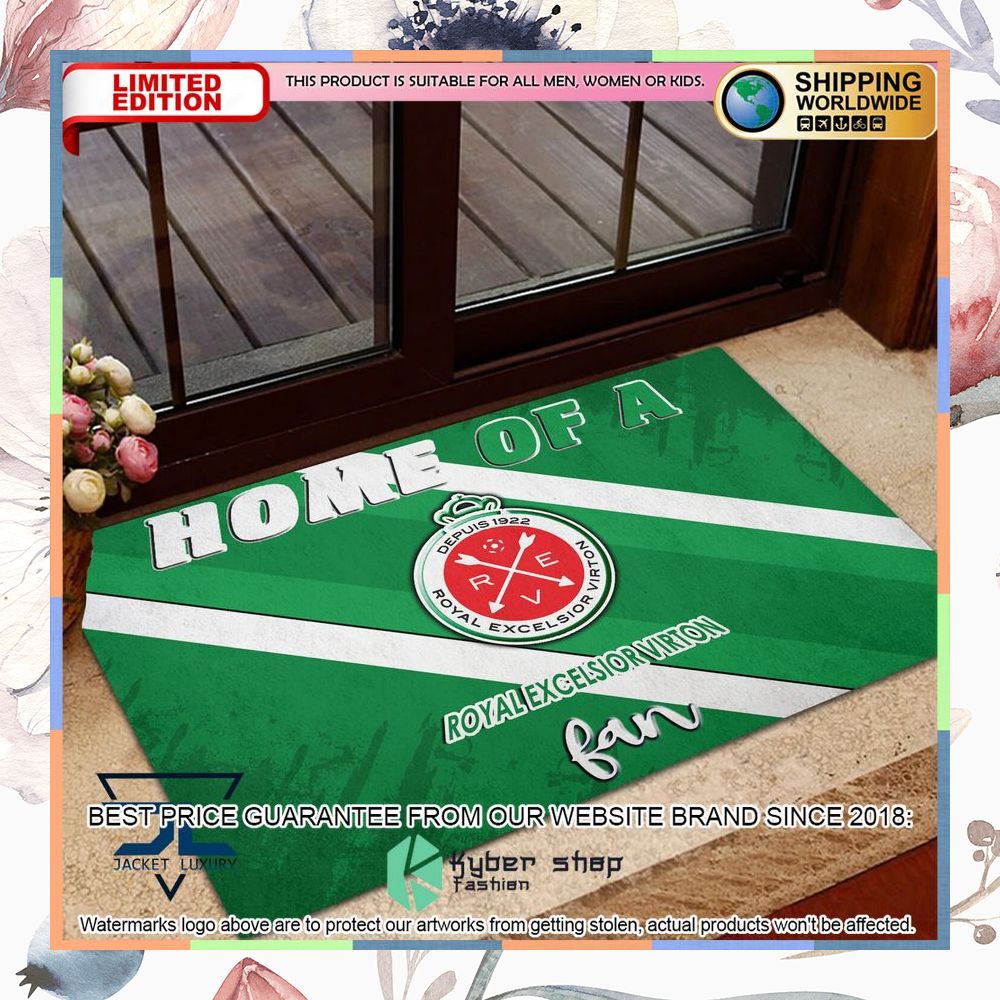 Home Of A Royal Excelsior Virton Fan Doormat 4 Home Of A Royal Excelsior Virton Fan Doormat word1