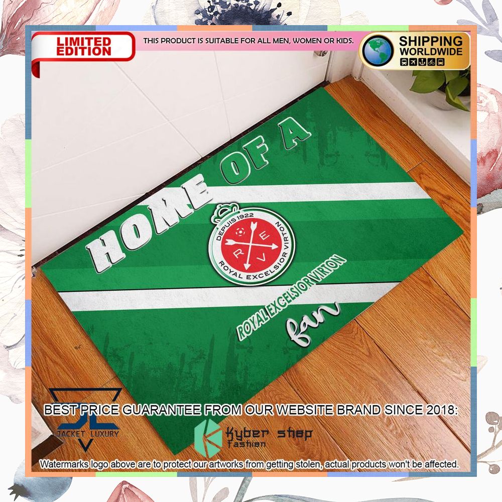 Home Of A Royal Excelsior Virton Fan Doormat 6 Home Of A Royal Excelsior Virton Fan Doormat word1