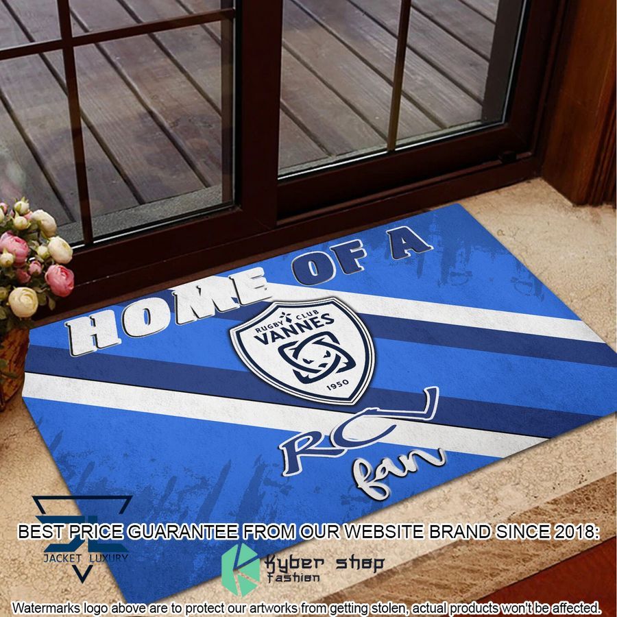 Home Of A Rugby Club Vannes Fan Doormat