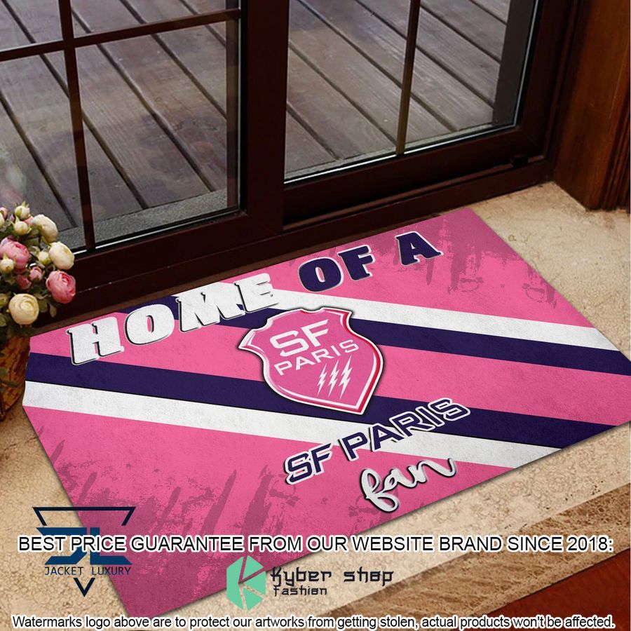 Home Of A Stade Francais Fan Doormat