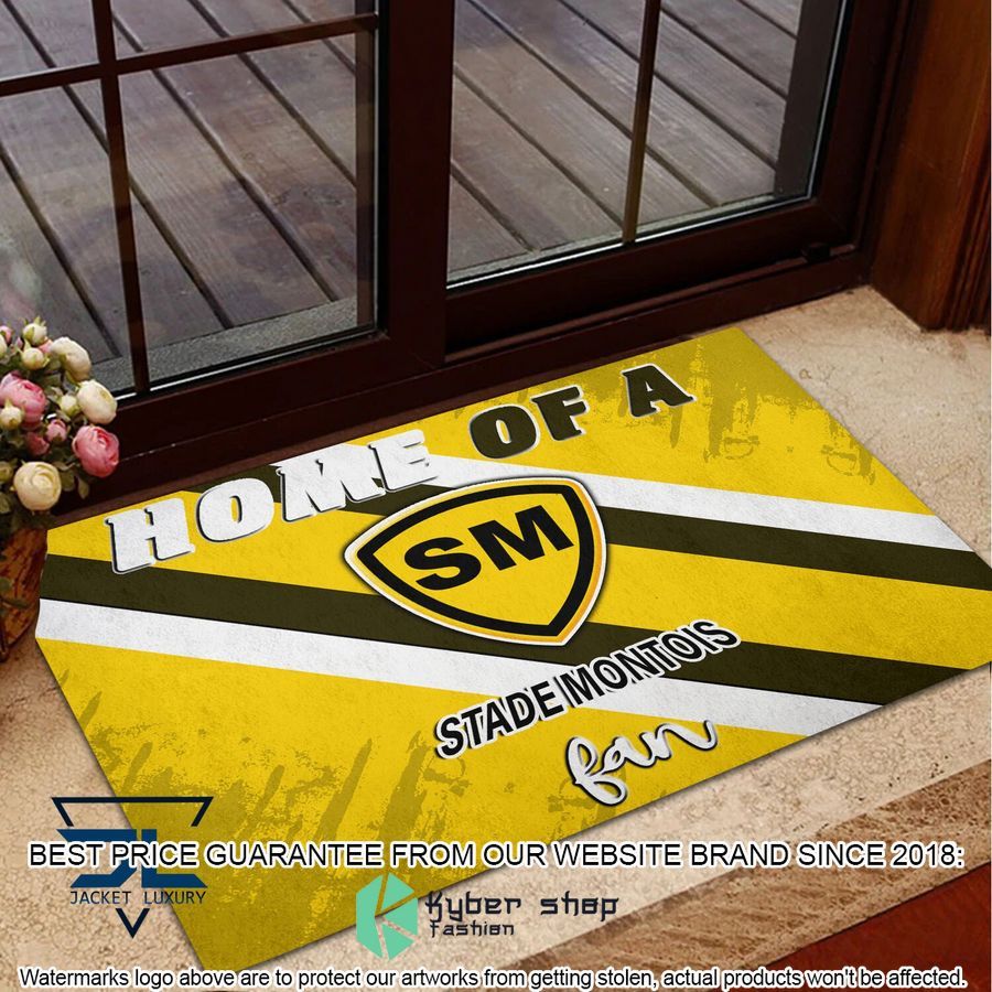 Home Of A Stade Montois Rugby Fan Doormat