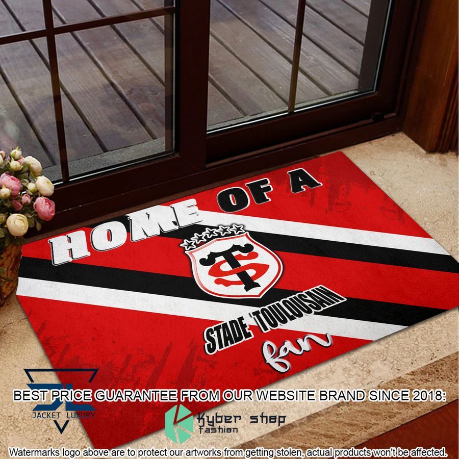 Home Of A Stade Toulousain Fan Doormat