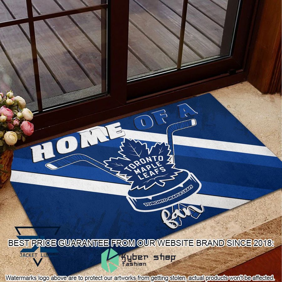 Home Of A Toronto Maple Leafs Fan Doormat
