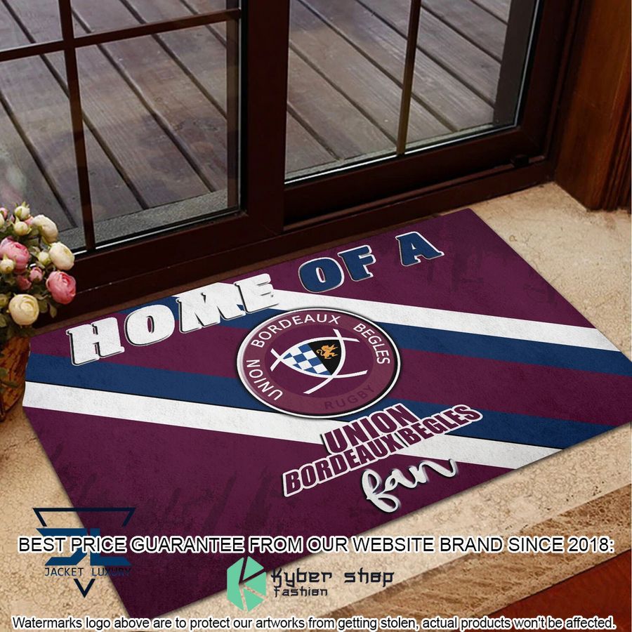 Home Of A Union Bordeaux Begles Fan Doormat